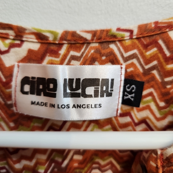 Ciao Lucia Fall Colors Top Size XS - Picture 6 of 7